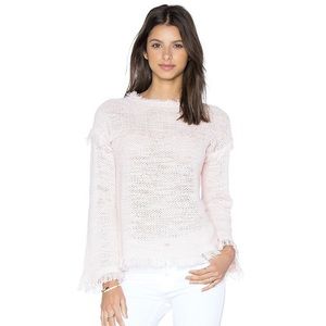Rebecca Taylor Dimensional Tuck Stitch Sweater